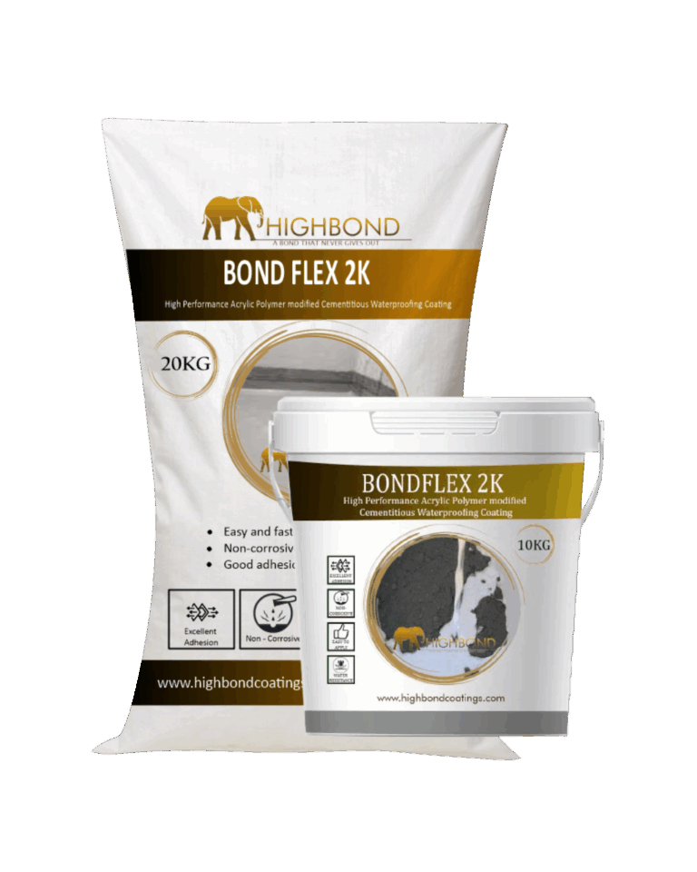 BONDFLEX 2K – Acrylic Polymer modified Cementitious Coating | Highbond