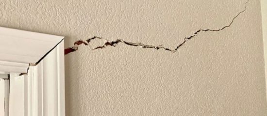External wall crake Application