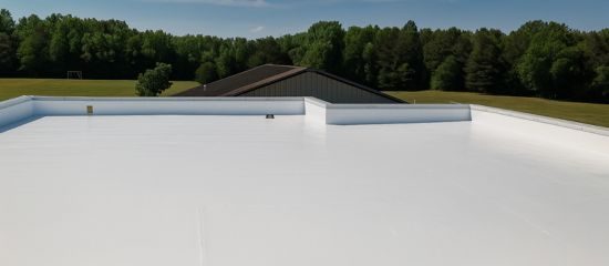 Flat Roofs with Zero Pitch Application