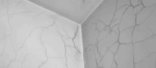 Hairline cracks on ceilings and walls Application