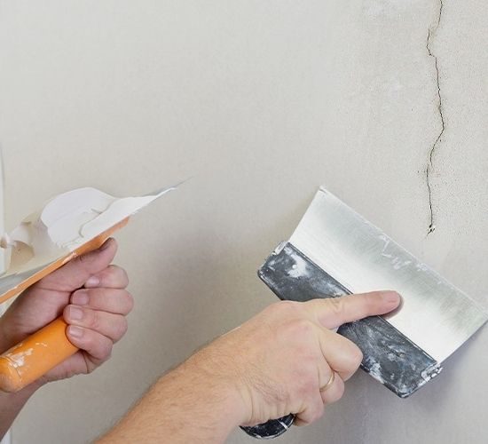 Internal wall cracke Application