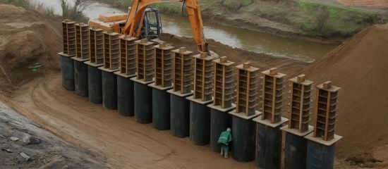 Pile foundation Application