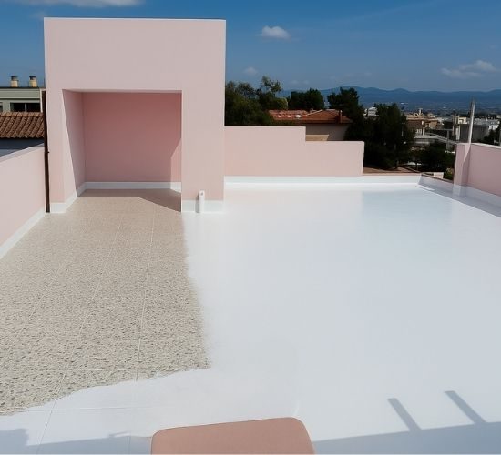 Terrazzo Tile Roofs Application